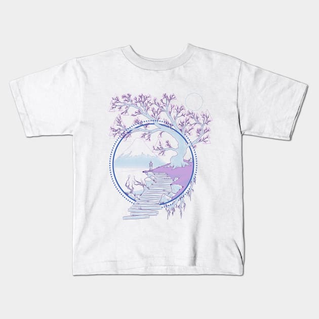 Cherry Tree Kids T-Shirt by Max58